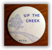 up the creeek badge small
