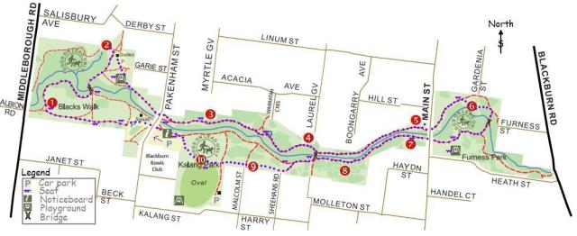 secrets of the creeklands walk