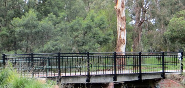 main street bridge during construction