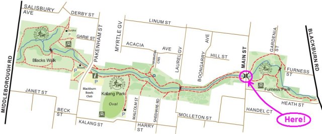 main street bridge map